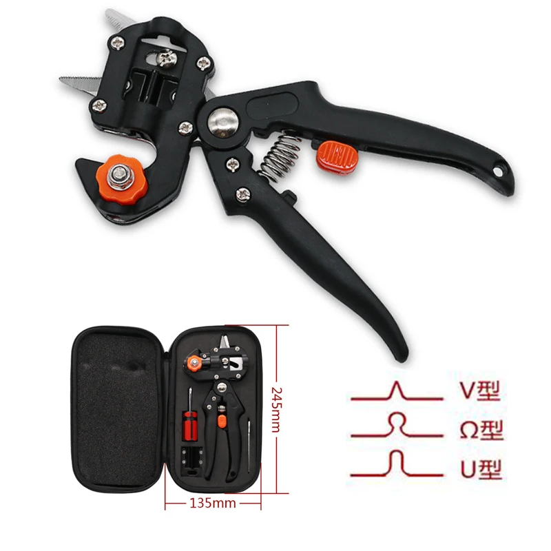 

New Garden Fruit Tree Pro Pruning Shears Scissor Grafting cutting Tool + 2 Blade garden tools set pruner Tree Cutting Tool