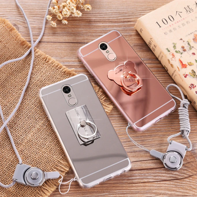Чехол для Xiaomi Mi 6X 6 8 SE A2 Note 3 прозрачный чехол с краями Redmi 7 6A 4X 5 a Plus зеркальная