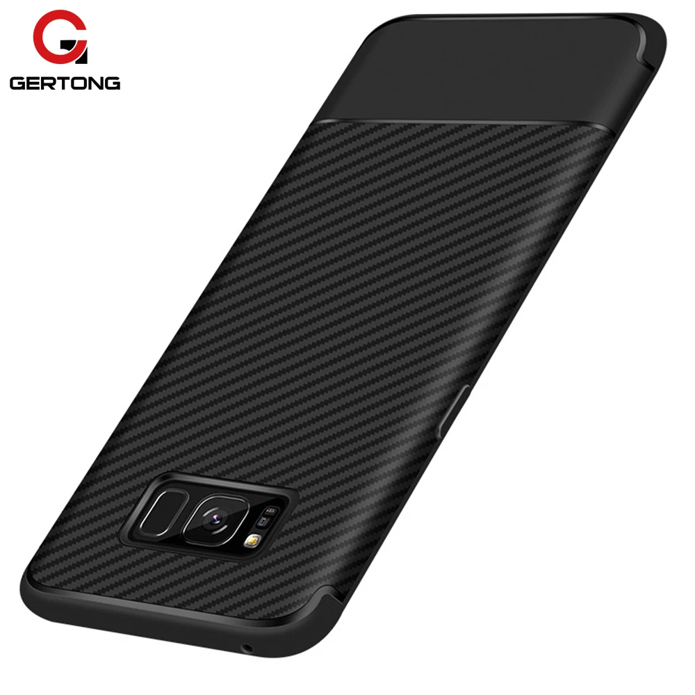 

Shockproof Phone Case for Samsung Galaxy J5 J7 2017 A5 A7 A8 Plus 2018 S9 S8 Plus Note 8 9 J3 Prime Carbon Fiber Soft TPU Cover