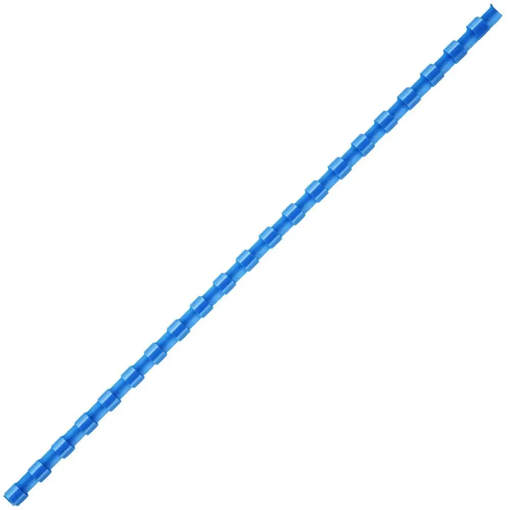 

Plastic Comb Binding Spines, 20 Sheets 5/16" Diameter Binding Combs, 100 Pack (Blue)
