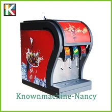 Commerical use 3 flavor soda filling machine/soda fountain dispenser/coke fountain dispenser