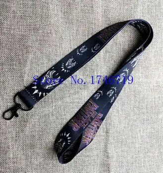 

Free Shipping 50 Pcs cartoon superheros Black Panther Lanyards Neck Strap Keys Camera ID Card Lanyard Mobile Phone XX-12
