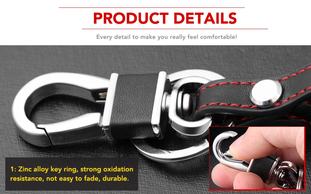 Leather Car Key Case Folding Cover For Peugeot 208 508 2008 for Citroen C4L CACTUS C5 C3 C6 C8 Picasso Xsara Styling