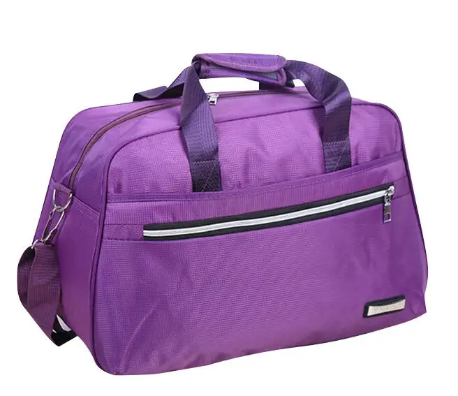 Женские дорожные сумки Сумки Оксфорд большой емкости Упаковка Кубики багаж девушка выходные сумки T717 - Цвет: purple
