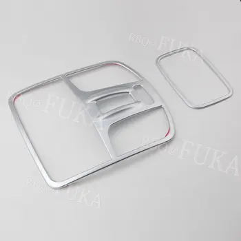 

For Hyundai Elantra Avante 2016-2017 Car Interior Front + Rear Reading Light Lamp Cover Trim Matte 2PCS Car Interior mouldings