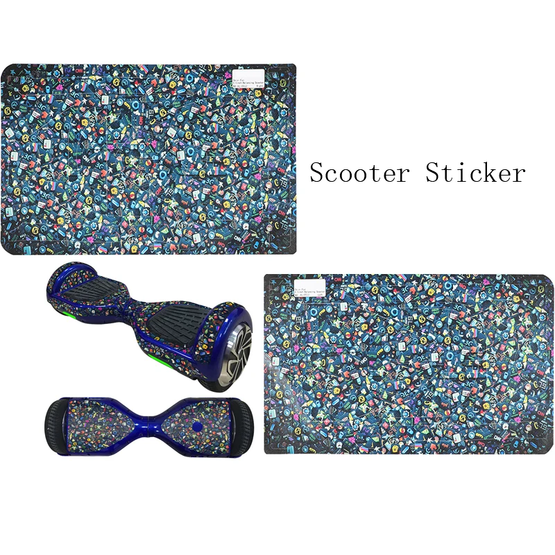 6.5 Inch Self-Balancing Scooter Skin Hover Electric Skate Board Sticker Two-Wheel Smart Protective Cover Case Stickers скейтборд