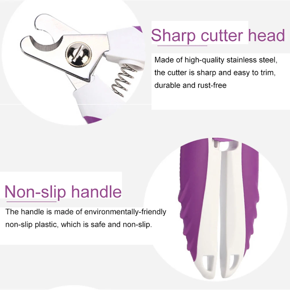New Arrival Pet Nail Clippers Dog Cleaning Beauty Tools Pet Care Supplies Size S/L