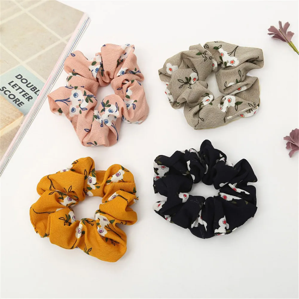 

Velvet Scrunchie Women Girls Elastic Hair Rubber Bands Accessories Gum For Women Tie Hair Ring Rope Ponytail Holder 2019