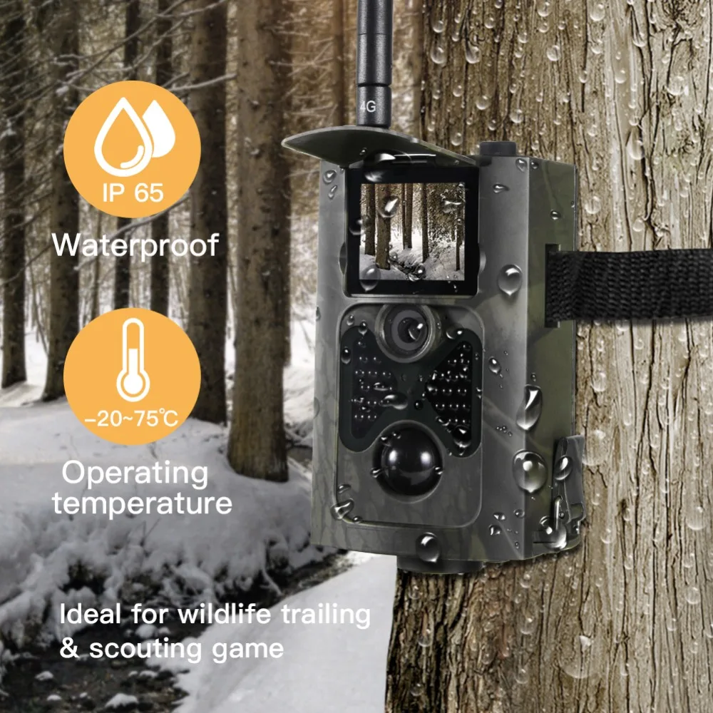 Suntekcam Trail Camera 4G MMS Hunting Wildlife Cameras HC550LTE 16MP
