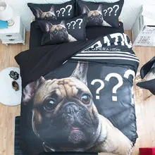 Bedding Duvet Cover French Bulldog Cute Puppy Bedding Set Relaxed Soft Feel with Zipper Closure Pillow Shams Luxury Soft Hotel