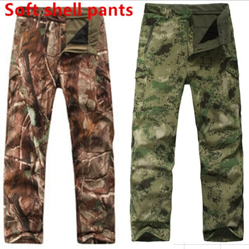 Prix pour Tad peau de requin coupe - vent imperméable randonnée en plein air escalade chasse pantalons CS Camouflage hommes polaires pantalons militaire Pant armée Prix pour Tad peau de requin coupe - vent imperméable randonnée en plein air escalade chasse pantalons CS Camouflage hommes polaires pantalons militaire Pant armée
