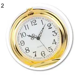 Ретро Винтаж Для мужчин стимпанк ровная поверхность Подвеска цепочкой Классические карманные часы