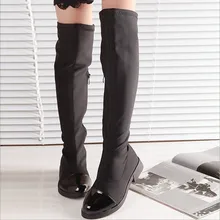 WENDYWU NEW long boots princess elegant girls shoes children’s snow boots size 26-37 child ever after high boots TX78