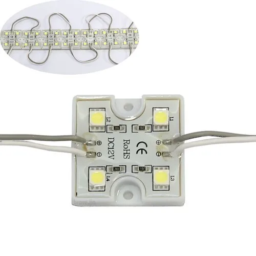 100 шт. 5050 SMD 4D светодиодный модуль холодный белый теплый красный синий зеленый RGB
