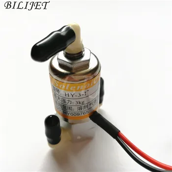 

10pcs MICRO Electromagnetic solenoid valve 3 way 24v for Flora Allwin Zhongye Aifa AOTO niprint solvent printer ink valve
