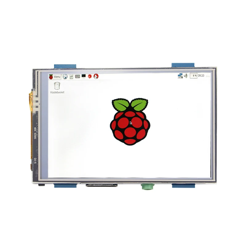 Акриловый чехол Raspberry Pi для 3,5 дюймового сенсорного ЖК-дисплея для Raspberry Pi 4 модели B/3B+/3B