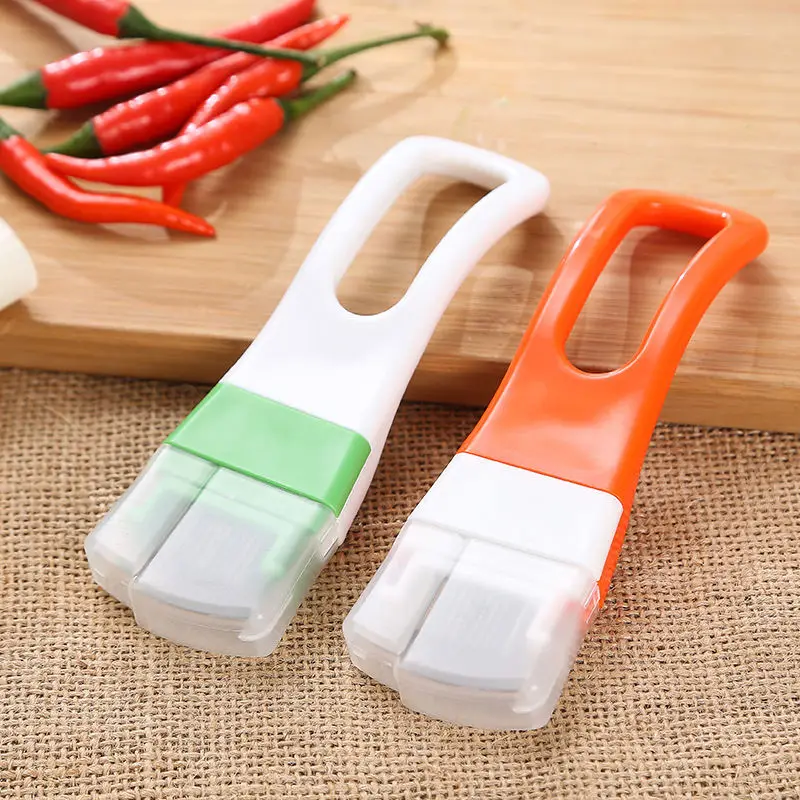 Kitchen Gadgets Green Onion Chili Hot Pepper Vegetable Cutter Graters