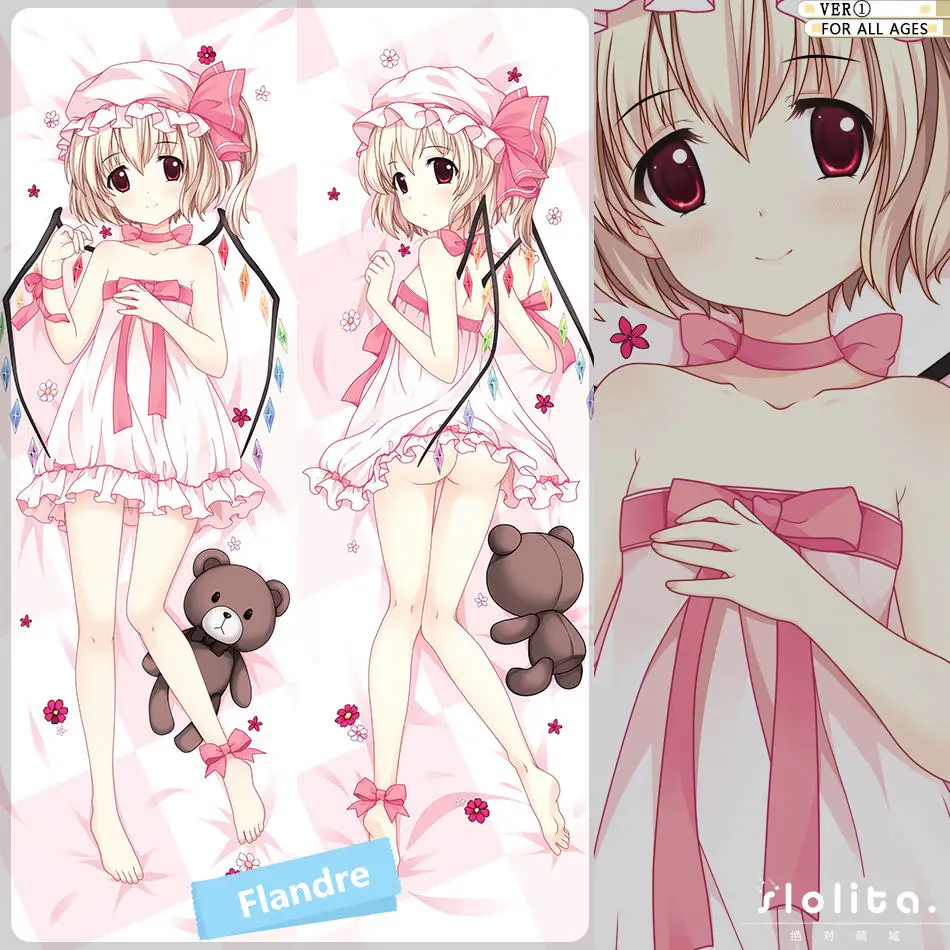 Aliexpress.com : Buy Japanese Anime Touhou Project Flandre Scarlet Kawaii Cute Hugging Body ...