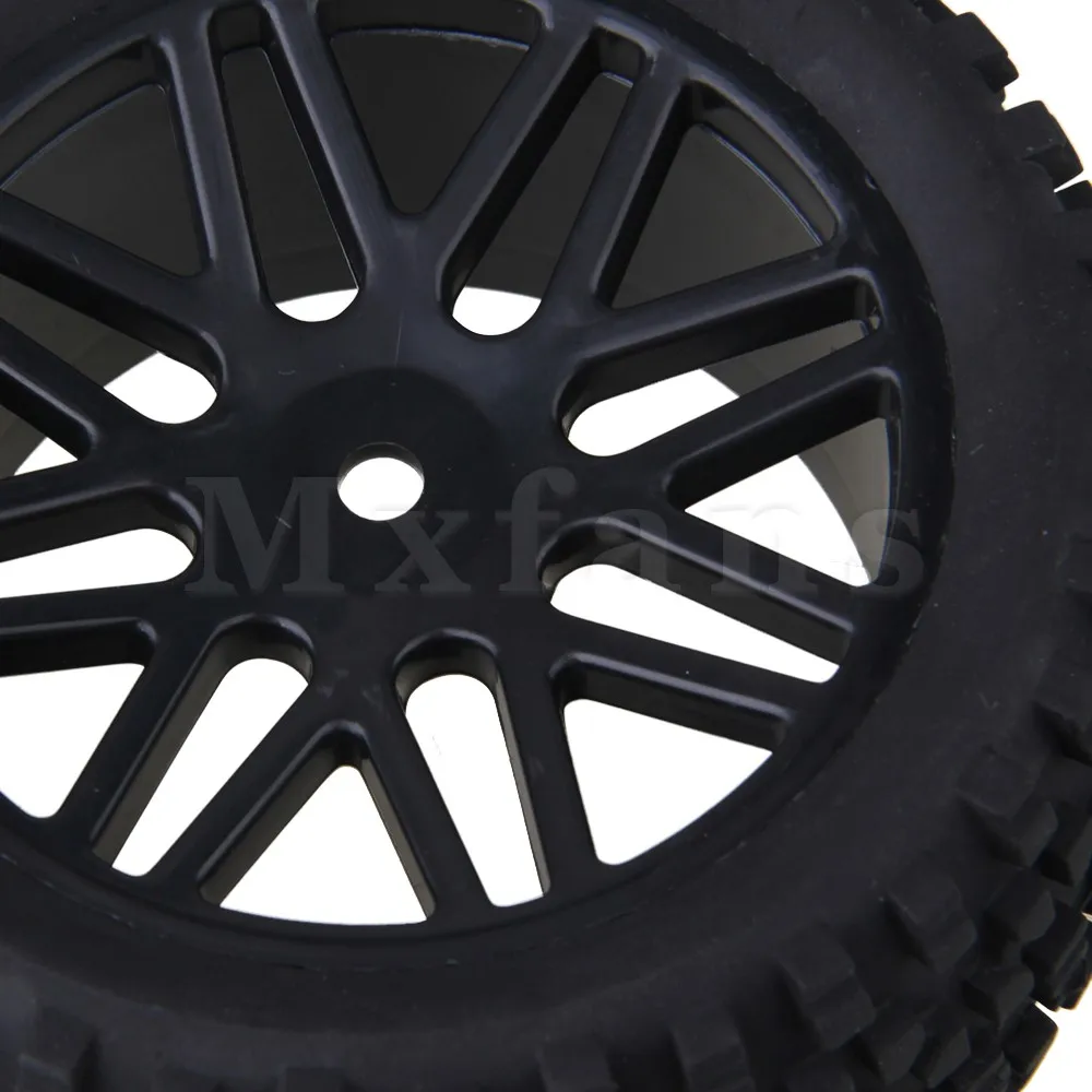 Mxfans 4 шт сетки формы обода колеса и резиновые шины для RC 1:10 внедорожника|rims jetta|tire
