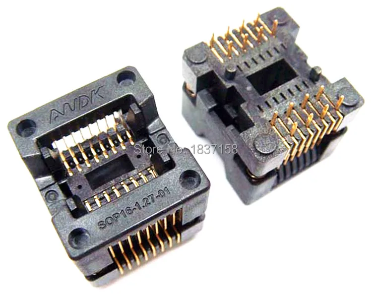 SOP16-1.27-01-OTS16-1.27-03 socket,we offer high quality products with long life.
