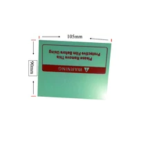 10 шт./партия сварочная стеклянная пластиковая защитная пластина 107x88 мм, tig Mig Сварочная маска, блестящая защита от брызг