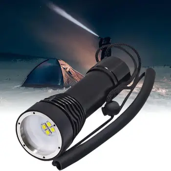 

HobbyLane Underwater Light Professional Waterproof High Beam Rechargeable Flashlihgt for Diving Use