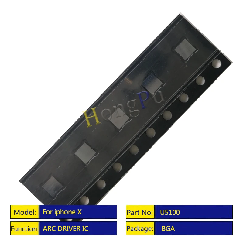 Блок питания U5100 338S00296 для iphone X 1-50 шт./лот 100% новый с сенсорным экраном чип PMU IC |