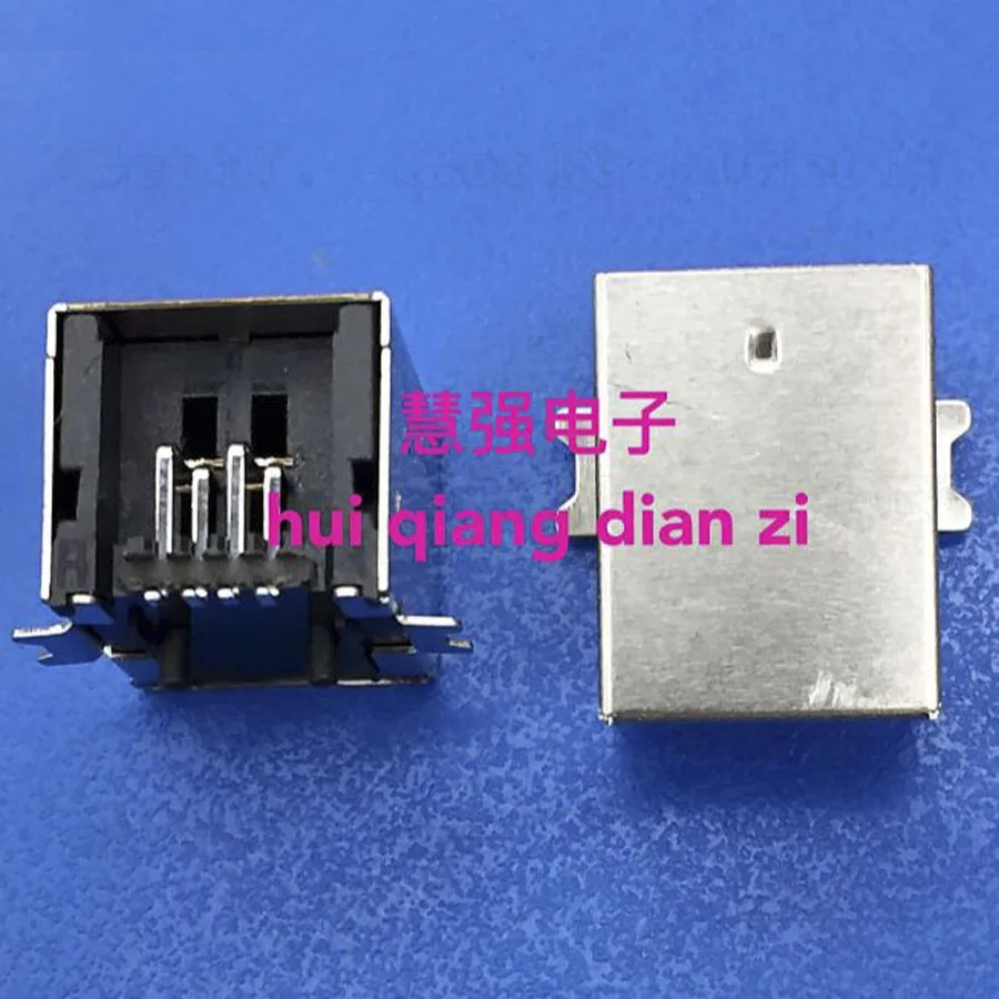 20 قطعة/الوحدة نوع b usb المكونات الذكور موصل smt ل ميناء بيانات الفاكس