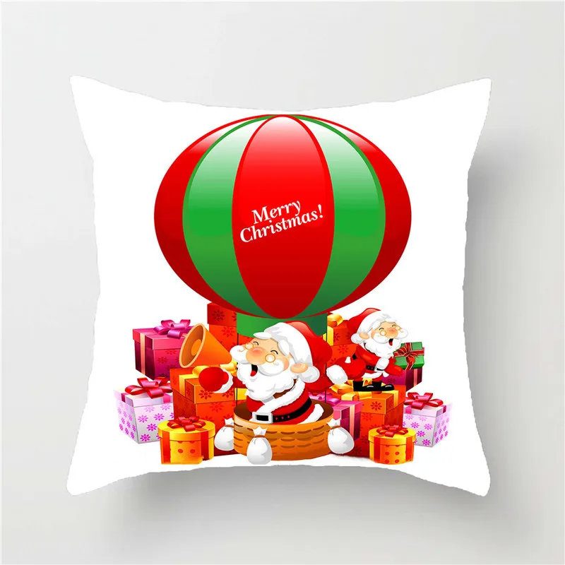 

2020 New Year Christmas Ornaments Christmas Decor For Home Adornos De Navidad Home Decoration Accessories Natal Cushion Cover