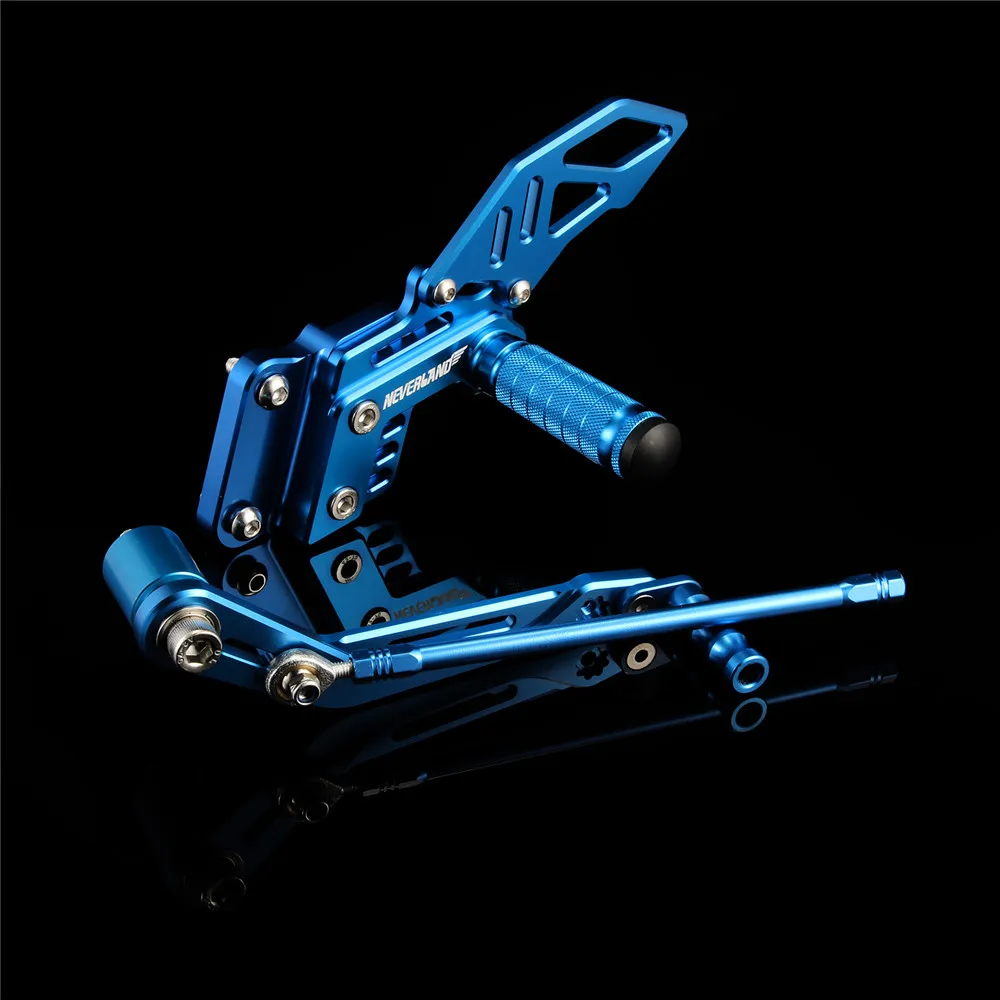 Neverland ЧПУ задние наборы Rearset Подножка для ног подножки для Suzuki GSXR600 GSXR750 2006 2007 2008 2009 2010