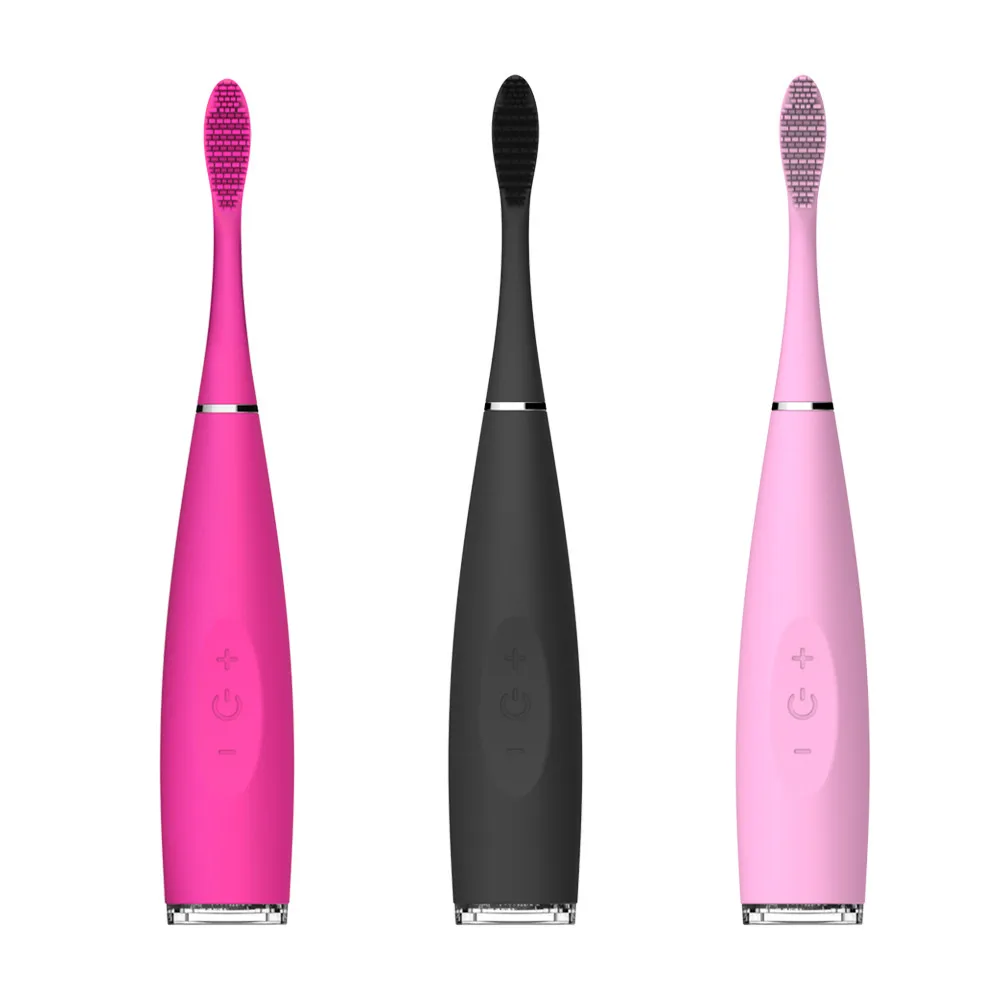 

silicone electric tooth brush Sonic Wave Clean oral brushes Soft toothbrush Lazy Electric Toothbrush Quickly clean teeth