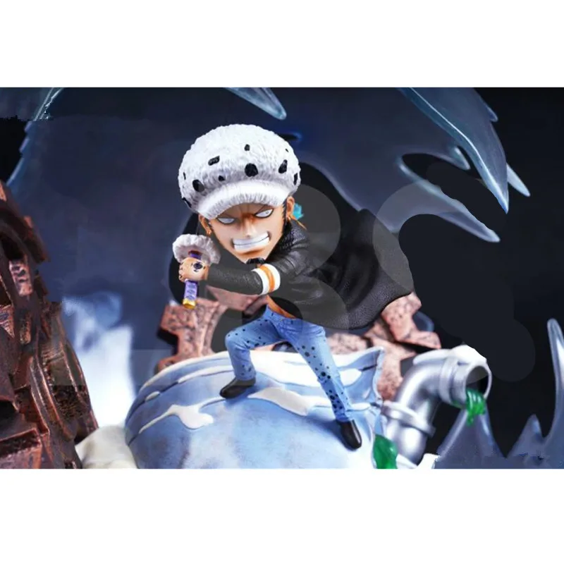 Аниме ONE PIECE Seven Warlords Of The Sea Trafalgar Law GK статуя из смолы фигурка Коллекция Модель игрушки X649