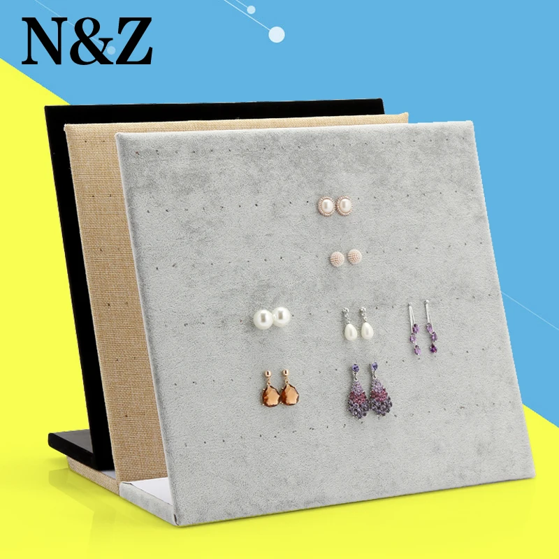  Fashion L-type Jewelry Display Stand Earrings Holder Earring Display Stand 3 Color Hot Sale Gift Sh