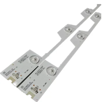 

10Pcs 4C-LB5505-HR2 HR3 HY1 LED Backlight strip 5 lamps For T C L D55A561U 55E5800 55HR330M05A1V0