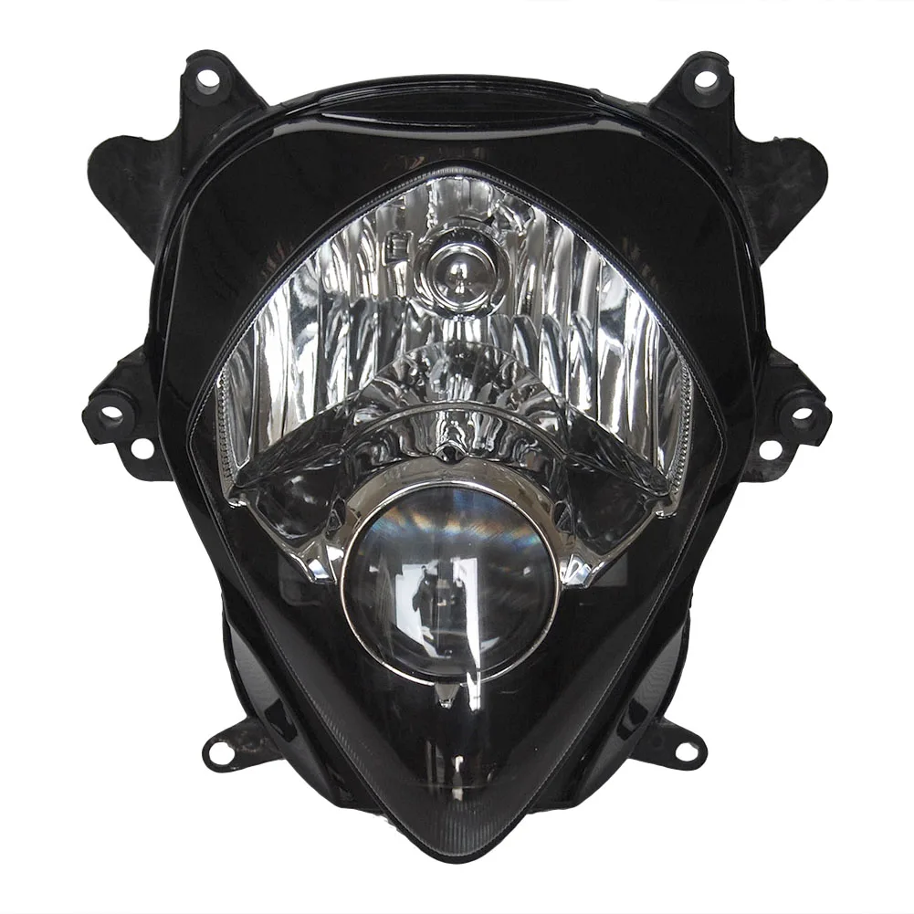 Motorcycle Headlight for Suzuki GSXR 1000 K7 2007 2008, Black Front Motor Headlamp Lighting Lights, China Parts