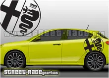 Alfa Romeo 023 graphics stickers decals Giulietta MiTo Spark etc