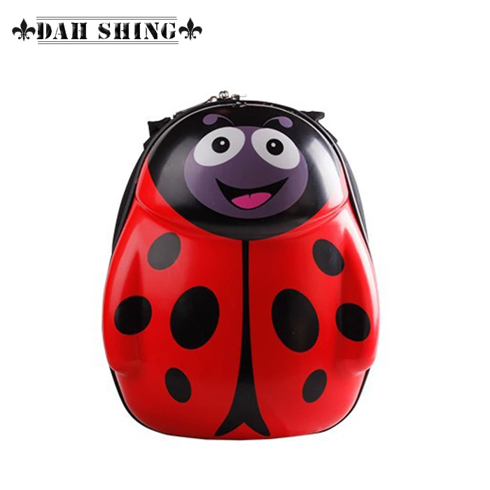 

13" Cute children's cartoon bag Bee dog croco animal backpack Egg-shaped kids backpack school bag zipper closure