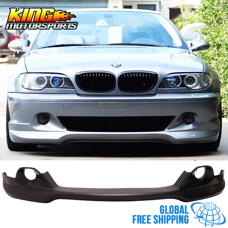 FOR 99-06 E46 3SERIES NON-M M3 STYLE REPLACEMENT FRONT BUMPER BODY KIT+FOG LIGHT