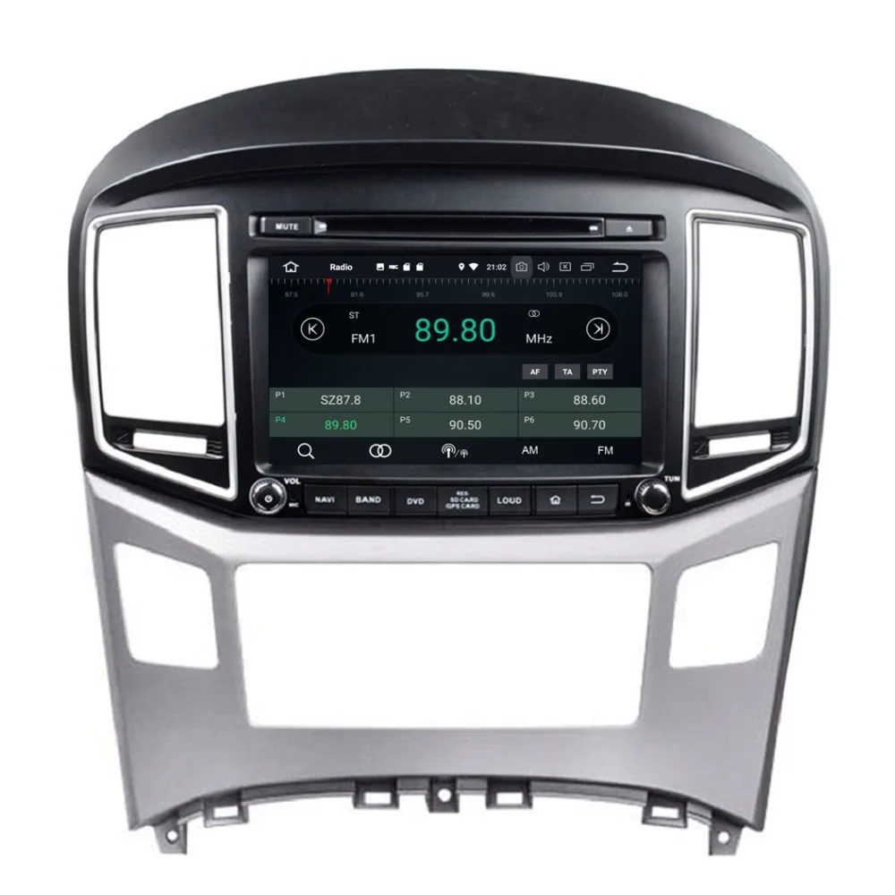 Clearance 8" Android 8.0 Car Stereo DVD Radio GPS Multimedia for Hyundai H1 2016 2017 4GB RAM Bluetooth WIFI USB Mirror-link 32GB ROM 6