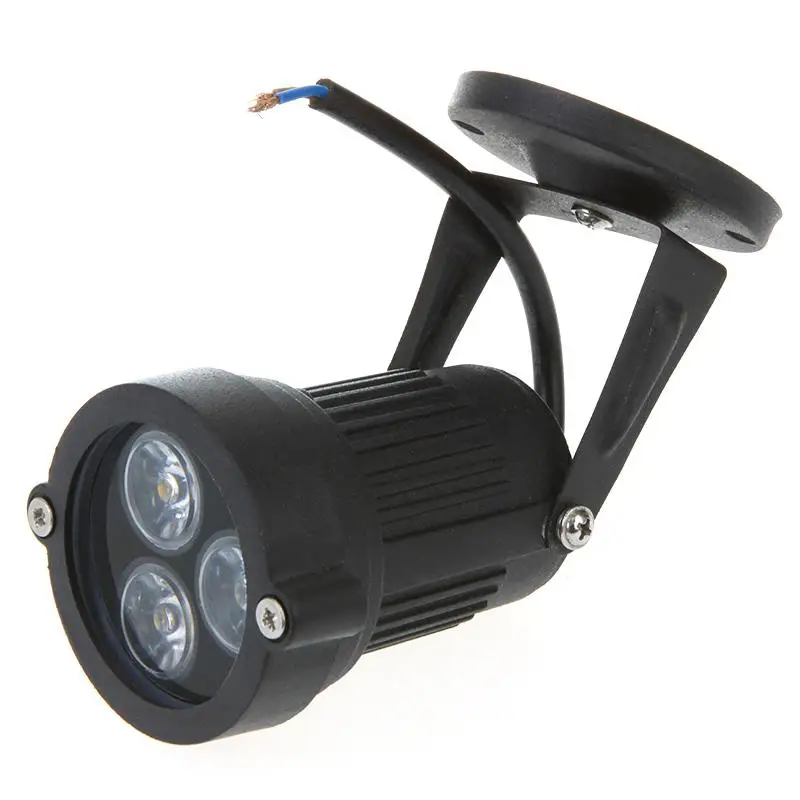  Cheap price 3W 3 LED Warm White/ White Lawn Light Garden Lamp Outdoor park Spotlight Bulb 220V H9136