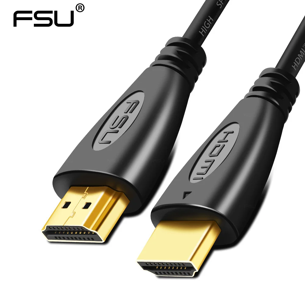 HDMI Cable Gold plated 1.4 1080p 3D High Resolution for HDTV PS3 Projector HD LCD Apple TV PC 1m 1.5m 2m 3m 5m 10m 12m 15m 20m