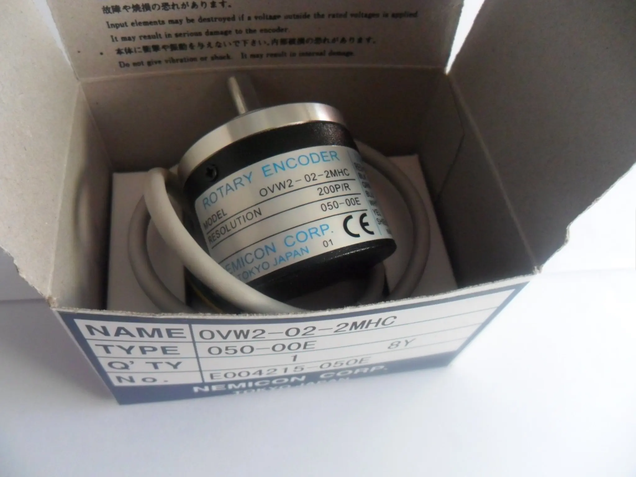 

FREE SHIPPING Ovw2-06-2mht 38mm encoder 600 line pulse encoder optical
