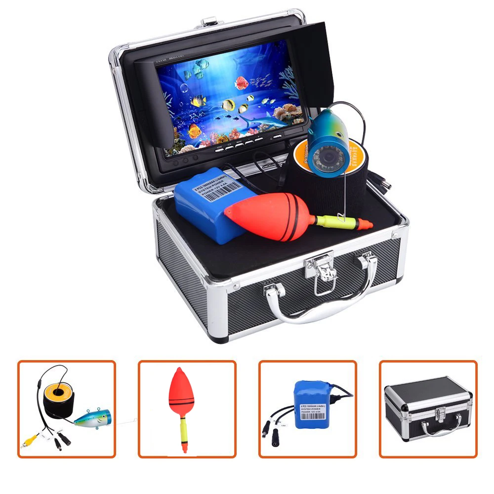 

15m 7" LCD Monitor Underwater Ice/Sea Fishing Camera Fish Finder