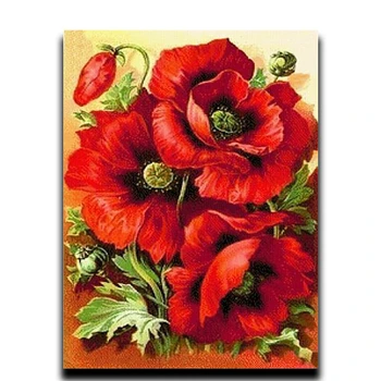 

Diamond embroidered flower mosaic full of cross stitch diamond paint 5D diamond Round drill point Dianthus caryophyllus