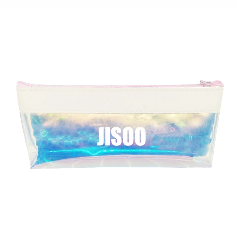 Kpop красочный пенал для карандаша, ручки Blackpink того же типа Лазерная Мода Косметический макияж сумка Карандаш сумка, школьные принадлежности