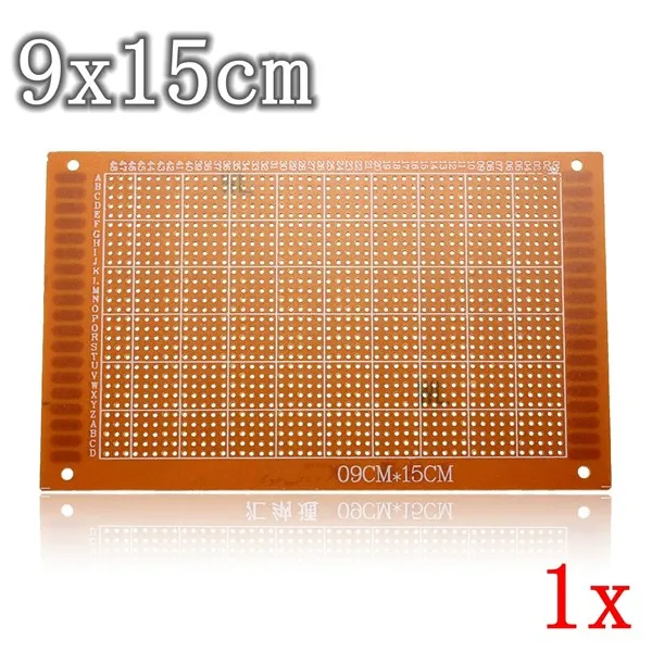 

1 Pc 9 x 15cm PCB Prototyping Printed Circuit Board Breadboard