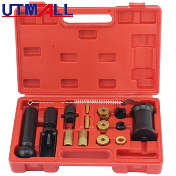 18PCS FSI Fuel Injector Service Tool Puller Set Injector Remover And Installer Tool Set For VAG Audi VW FSI Petrol 18pcs engine injector puller removal installer tool set for vag audi vw fsi petrol