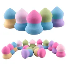 BearPaw 1/3 шт смешанные цвета макияж губка для растушёвки, пуховка для пудры латексная основа