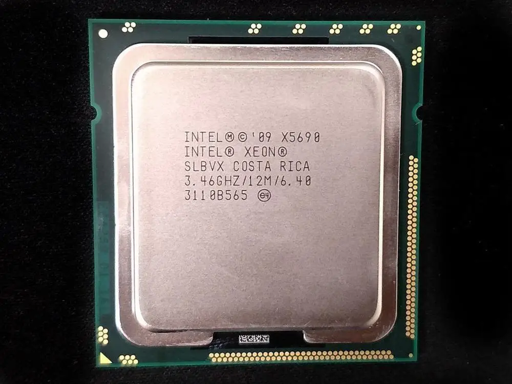 Оригинальный процессор Intel Xeon x5650 6 ядер 2 66 ГГц LGA1366 L3 кэш 12 м 95 Вт ЦП