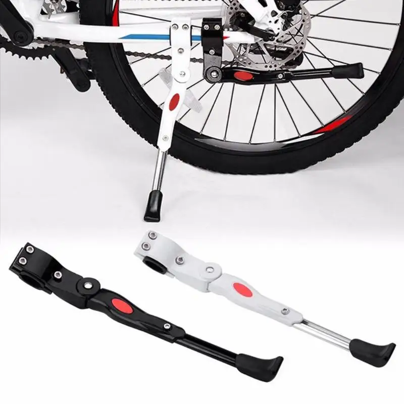 

34cm Adjustable MTB Bicycle Kickstand Parking Rack Road Mountain Support Side Kick Stand Foot Brace Cycling Parts Bike Hold
